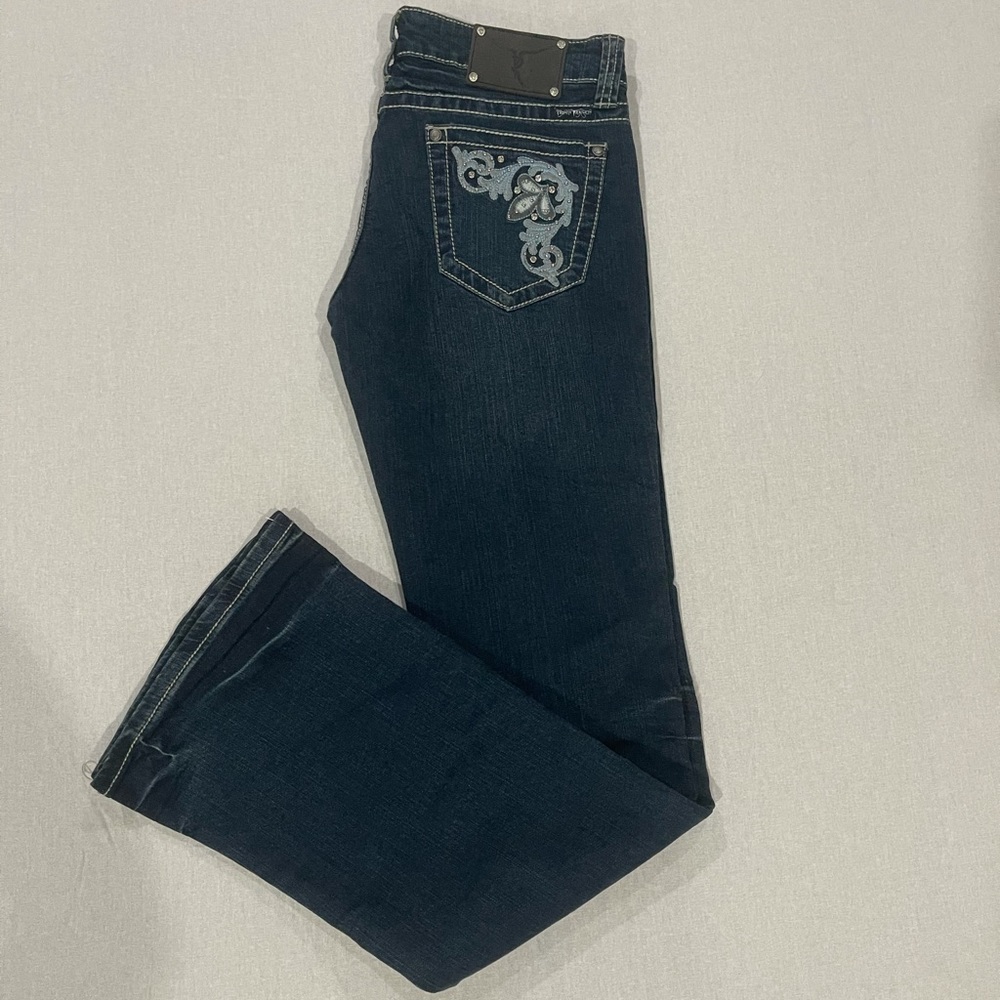 Trinity Ranch Women’s Denim Jeans Embellished Sz 9